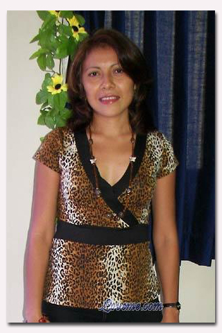 nicaragua woman in leopard top